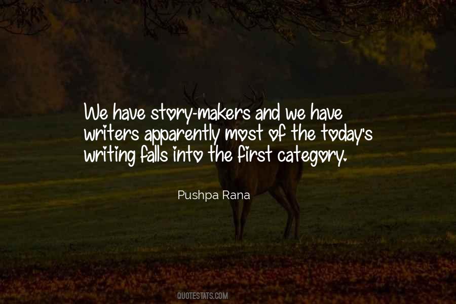 Pushpa Rana Quotes #1114247