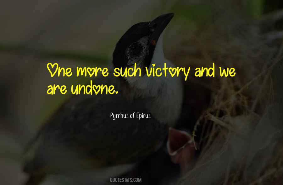 Pyrrhus Of Epirus Quotes #1085531