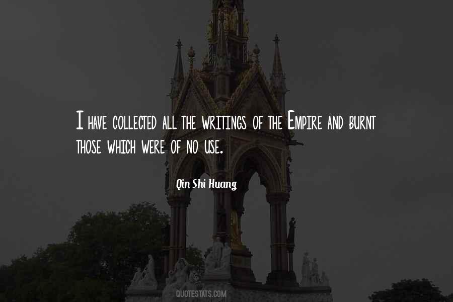 Qin Shi Huang Quotes #728487