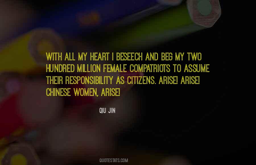 Qiu Jin Quotes #1596667