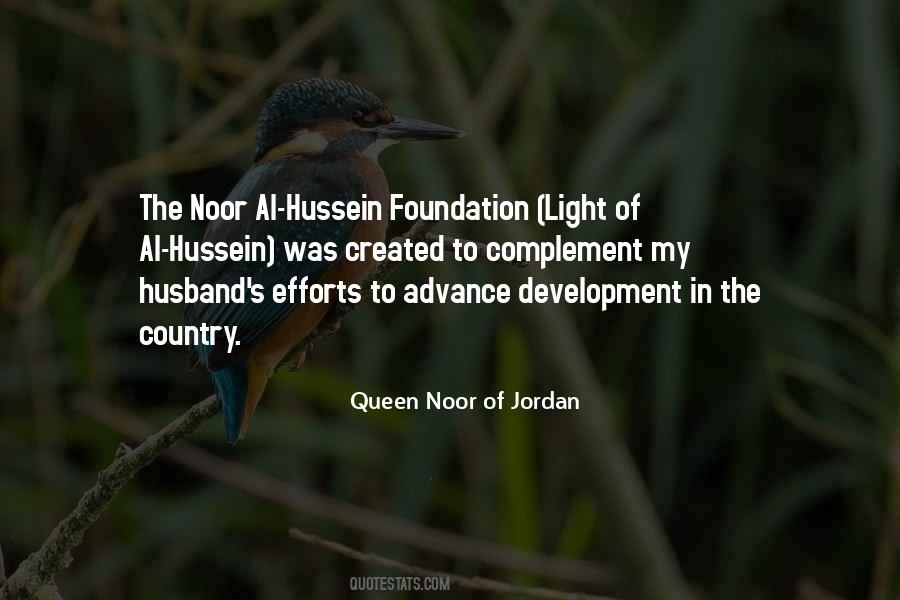 Queen Noor Of Jordan Quotes #84883