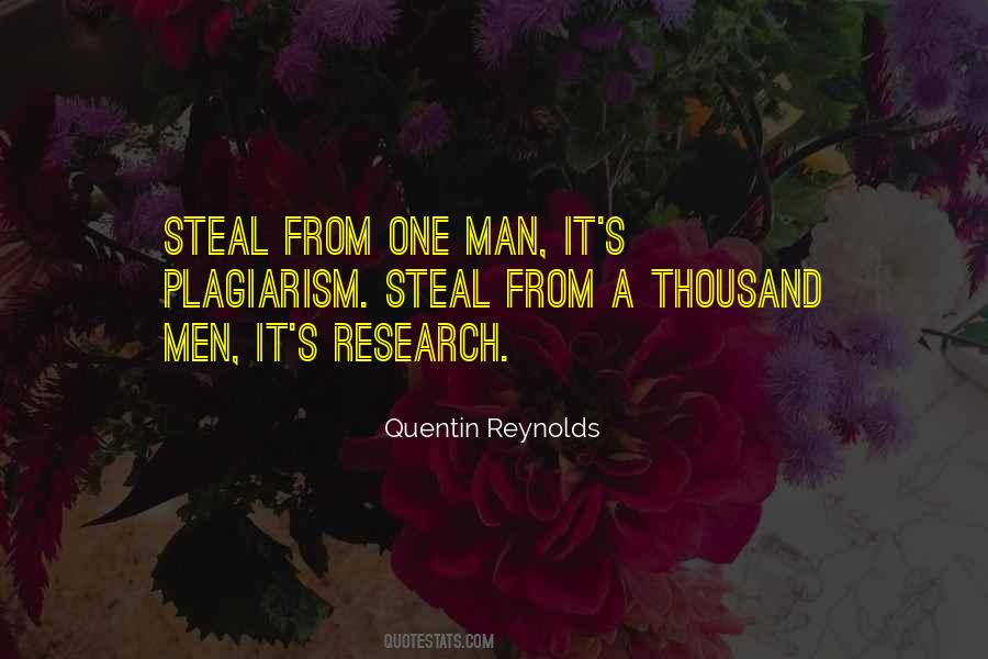 Quentin Reynolds Quotes #1371625