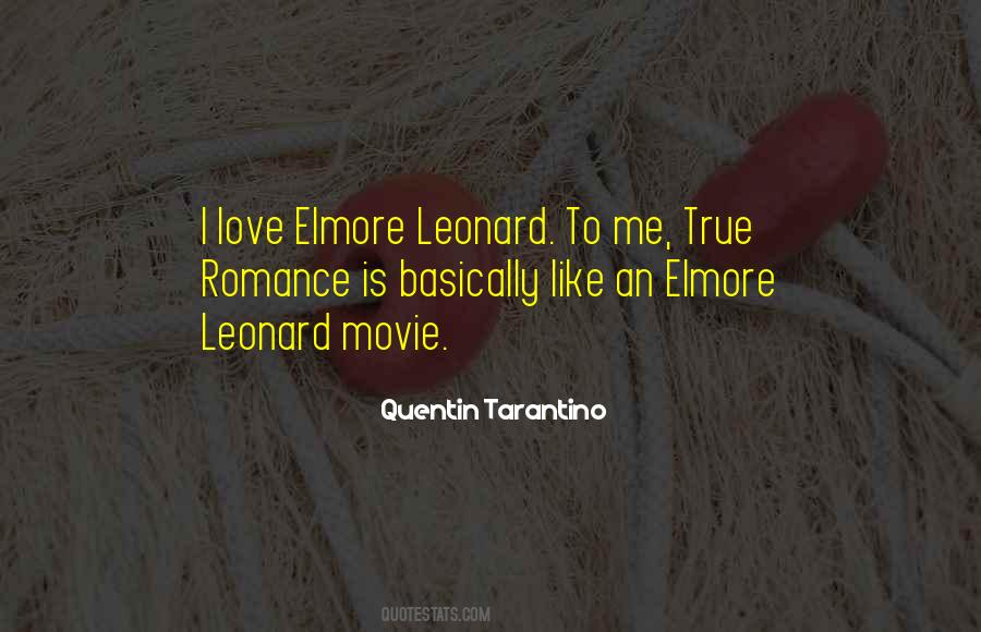 Quentin Tarantino Quotes #1366546