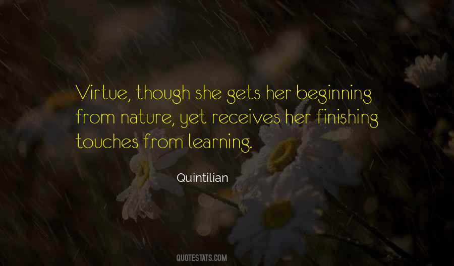 Quintilian Quotes #1025977