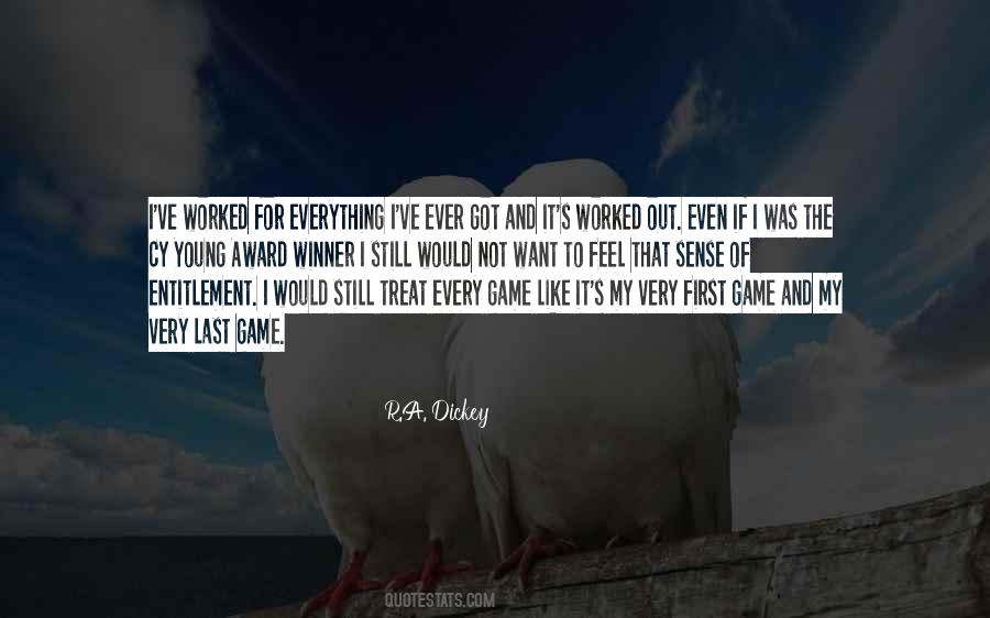 R.A. Dickey Quotes #623513