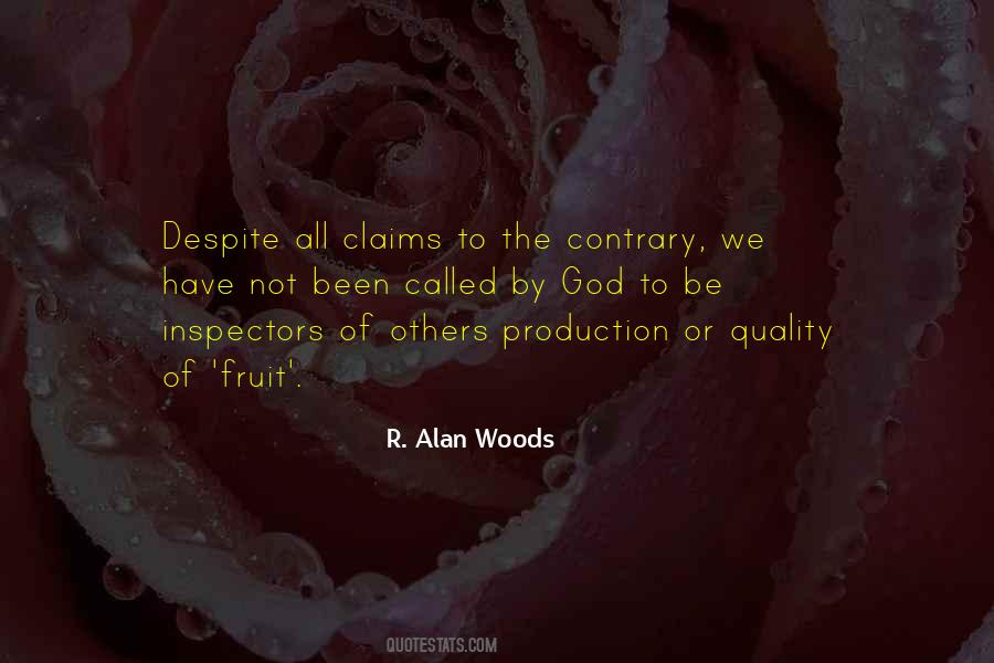 R. Alan Woods Quotes #374519