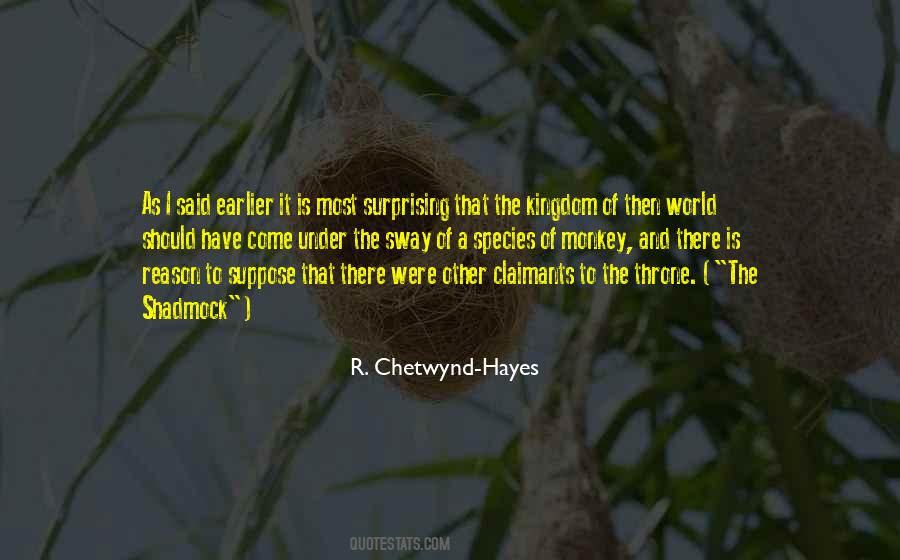 R. Chetwynd-Hayes Quotes #571082