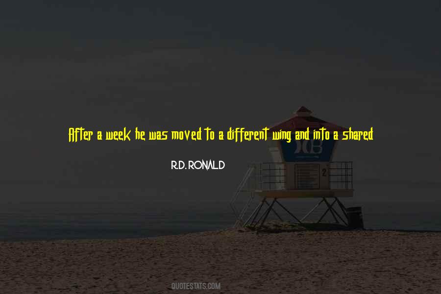 R.D. Ronald Quotes #1645527