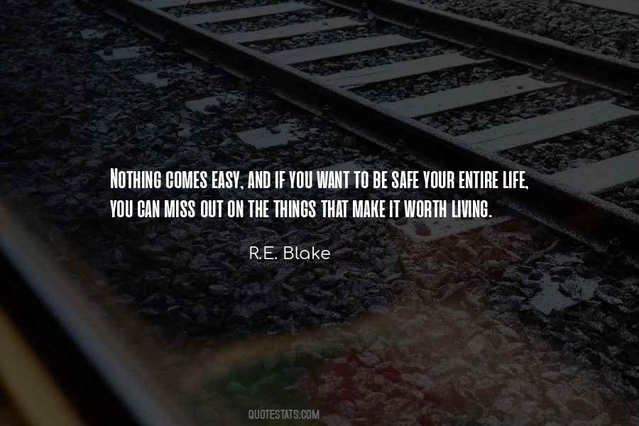 R.E. Blake Quotes #1119676