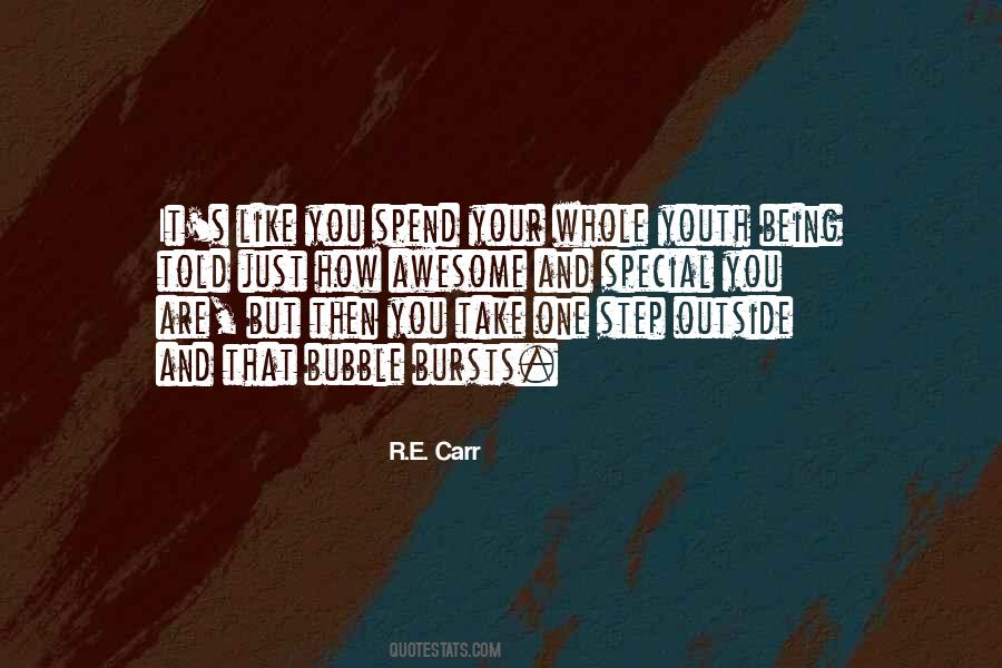 R.E. Carr Quotes #506194