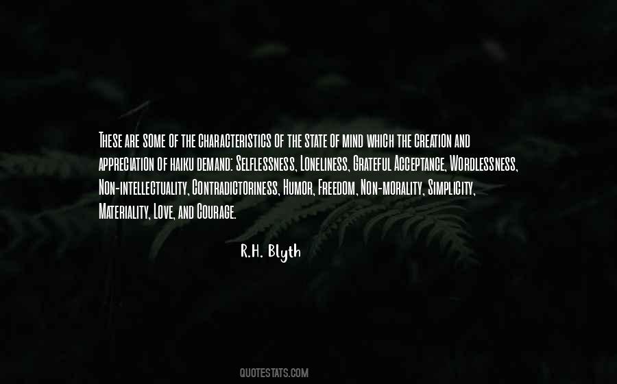 R.H. Blyth Quotes #1593019