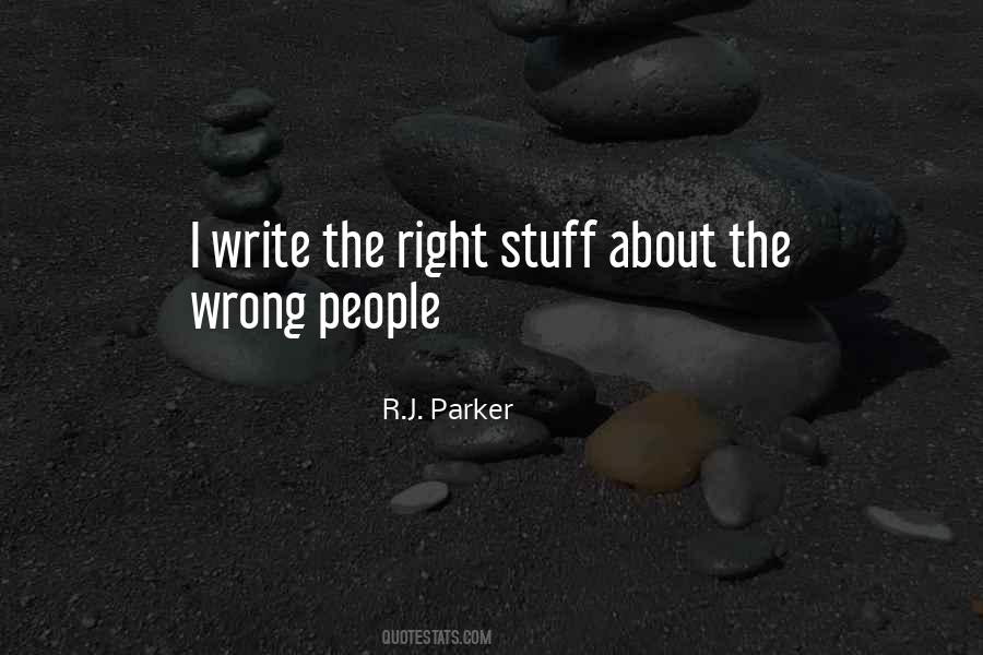 R.J. Parker Quotes #678421