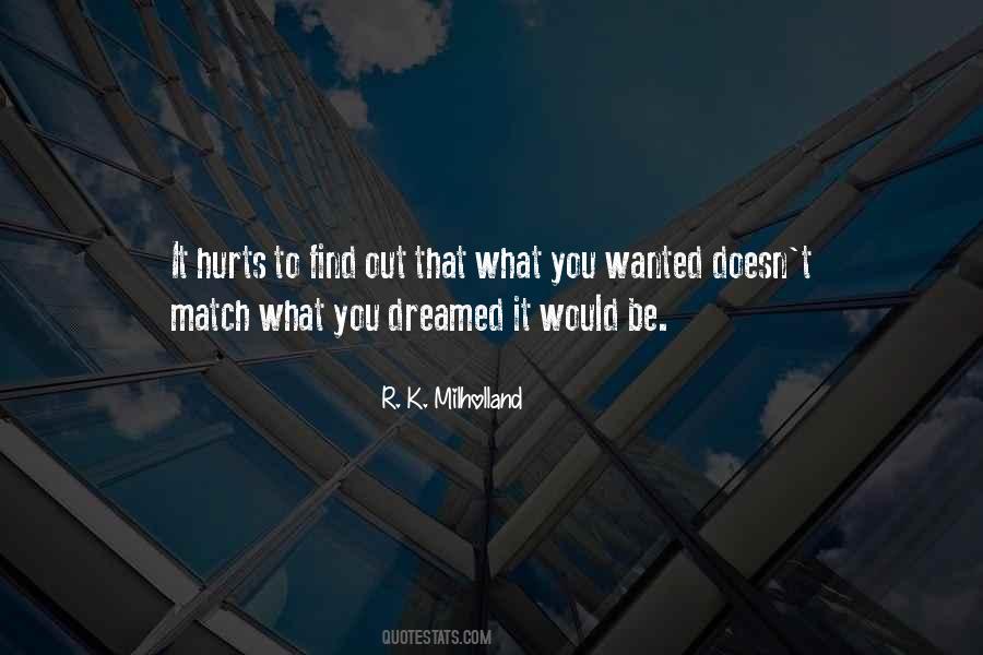 R. K. Milholland Quotes #819754