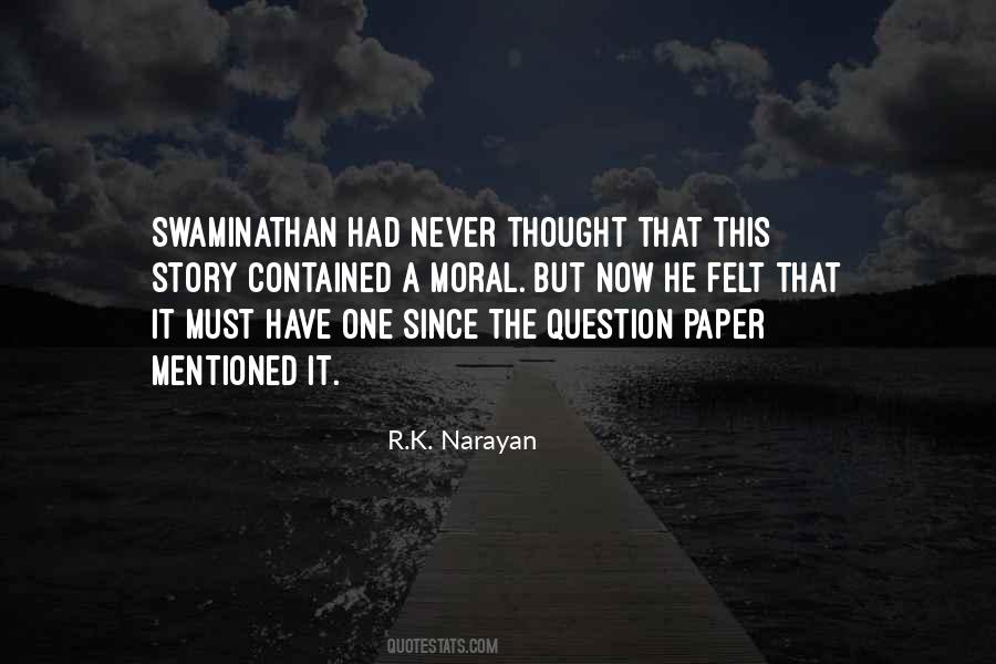 R.K. Narayan Quotes #1646955