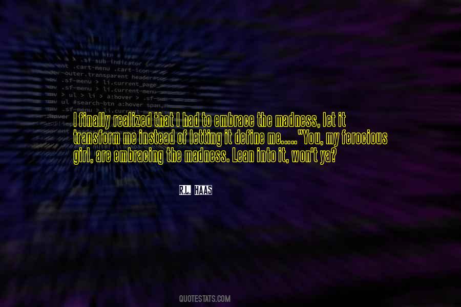 R.L. Haas Quotes #632756 R.L. Haas Quotes #632756