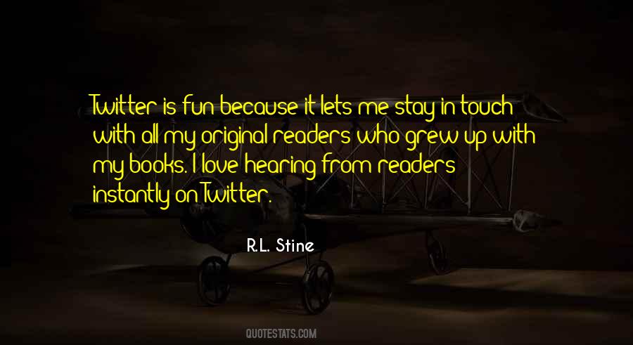 R.L. Stine Quotes #1747897