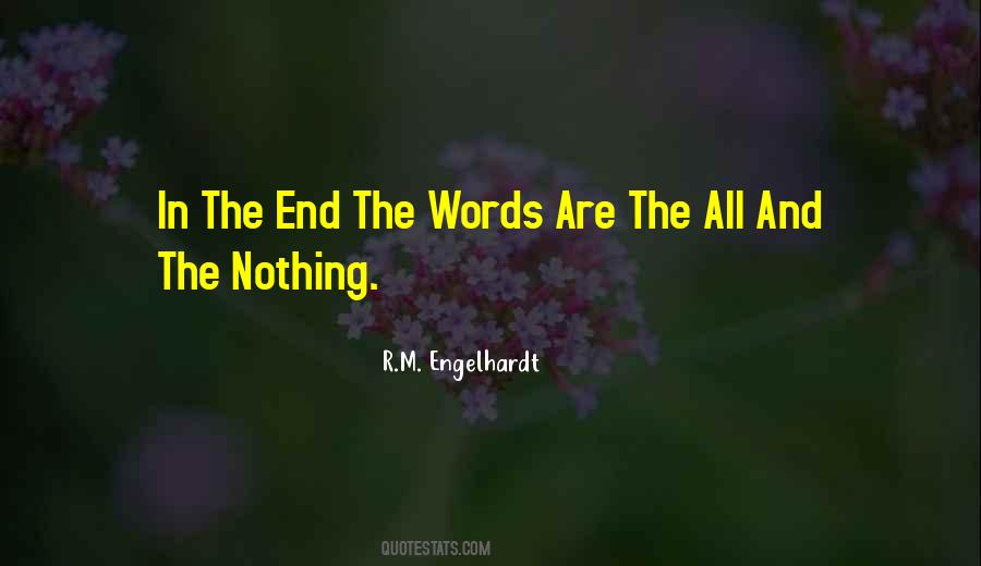 R.M. Engelhardt Quotes #44109