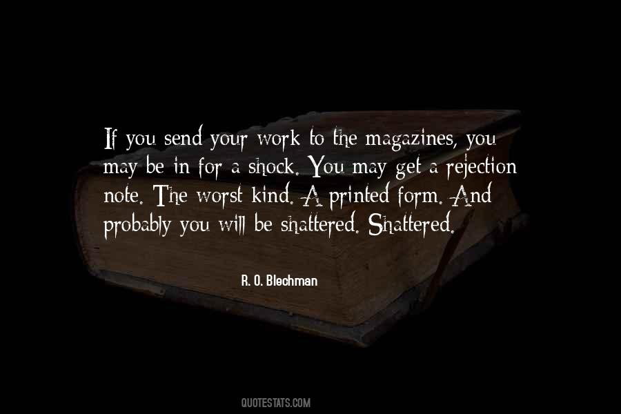 R. O. Blechman Quotes #74137 R. O. Blechman Quotes #74137