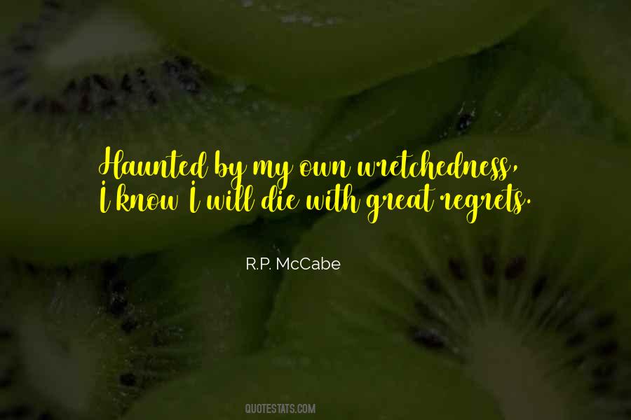 R.P. McCabe Quotes #882505