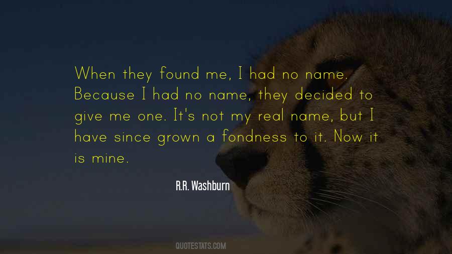 R.R. Washburn Quotes #1744297