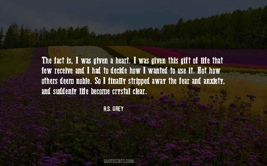 R.S. Grey Quotes #1609430