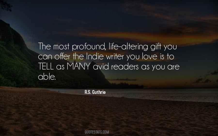 R.S. Guthrie Quotes #381067 R.S. Guthrie Quotes #381067