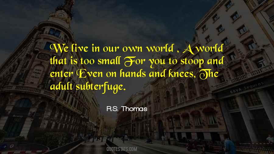 R.S. Thomas Quotes #1134412