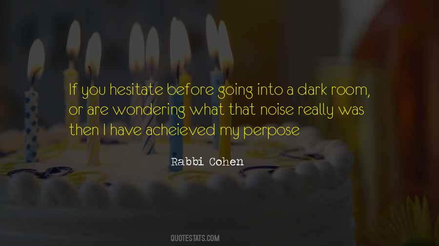 Rabbi Cohen Quotes #843337