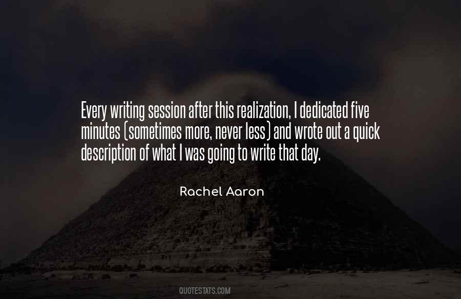 Rachel Aaron Quotes #874141