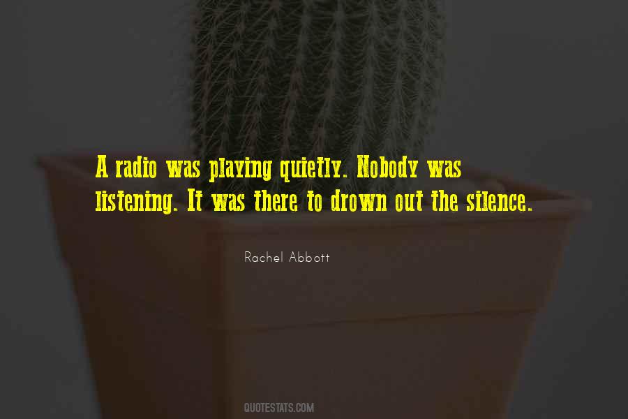 Rachel Abbott Quotes #168959