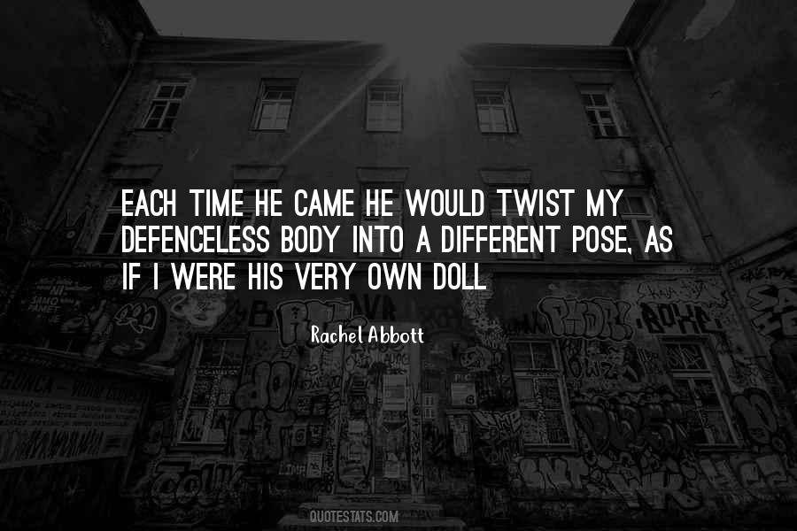 Rachel Abbott Quotes #642918