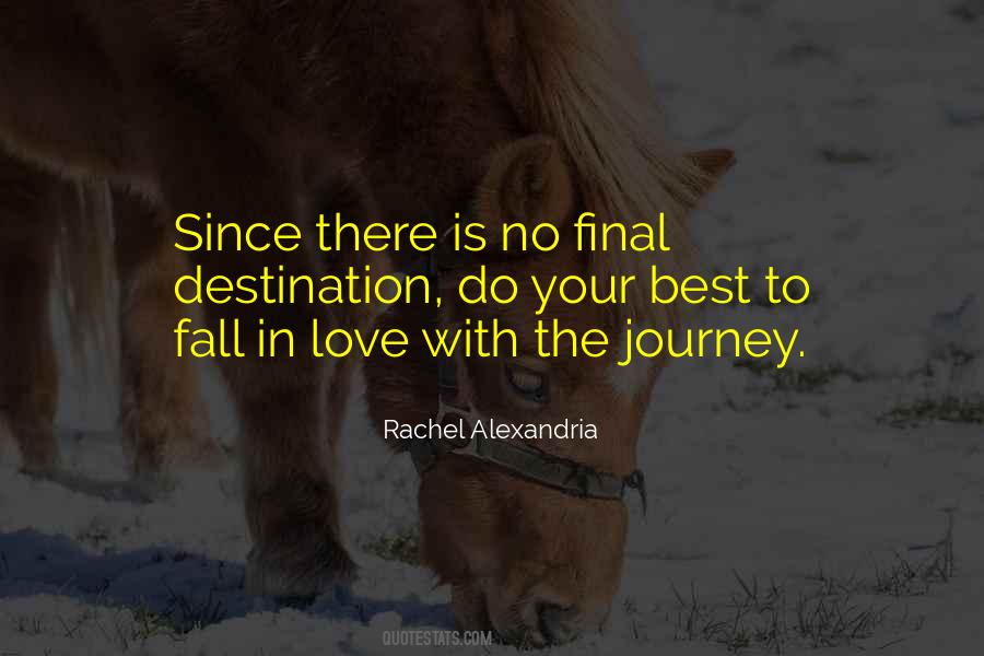 Rachel Alexandria Quotes #55372