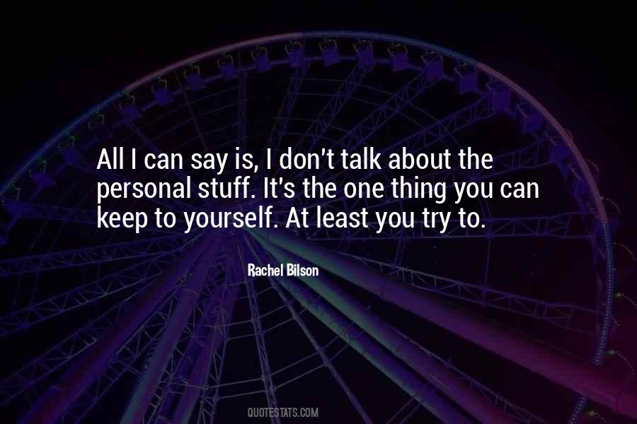 Rachel Bilson Quotes #1196442