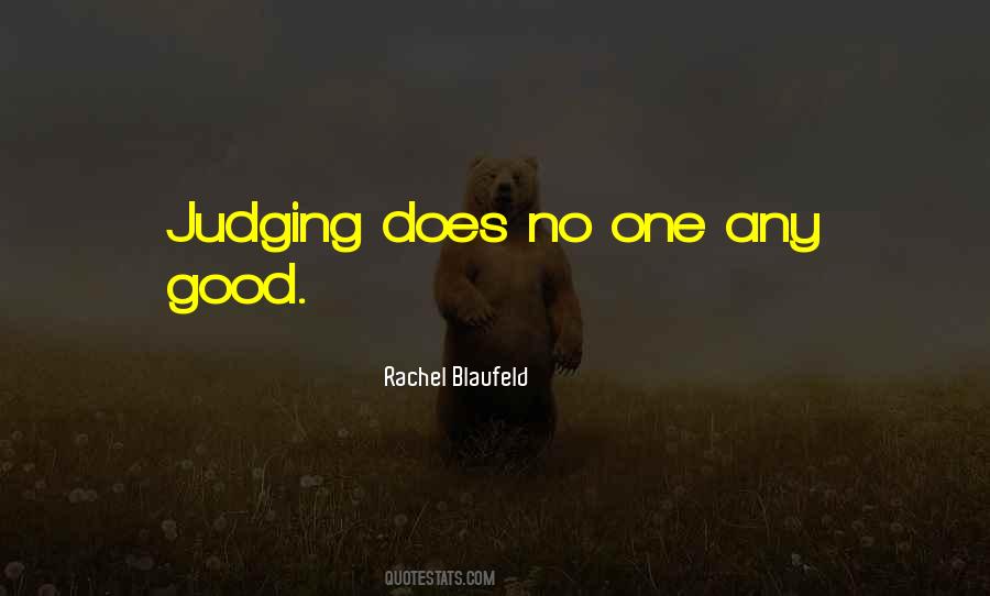 Rachel Blaufeld Quotes #1392404