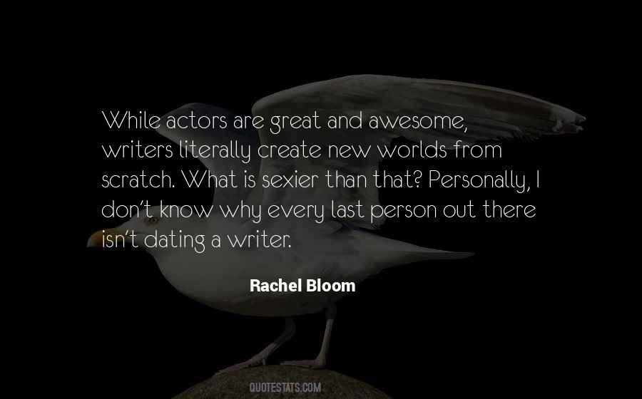 Rachel Bloom Quotes #300824