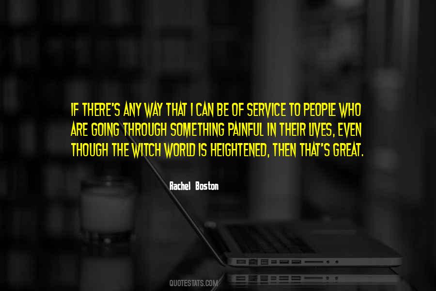Rachel Boston Quotes #502840