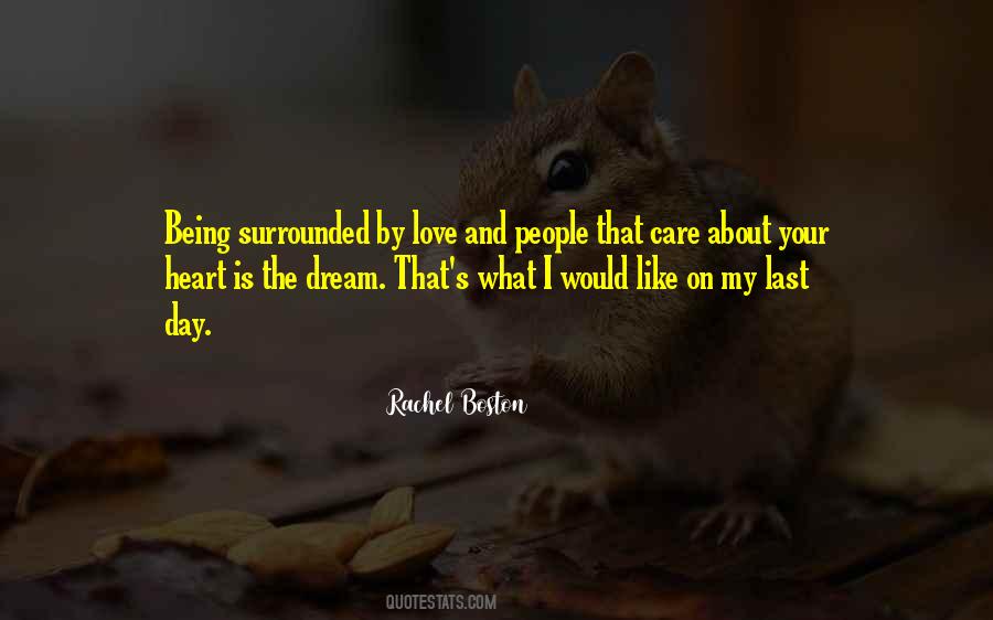 Rachel Boston Quotes #891242