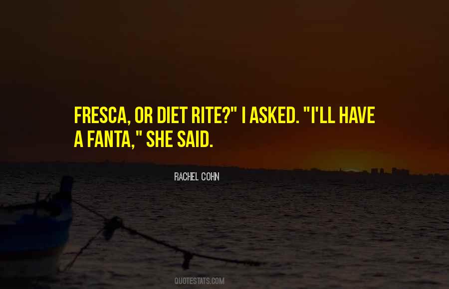 Rachel Cohn Quotes #1048590 Rachel Cohn Quotes #1048590