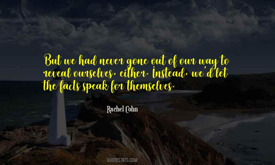 Rachel Cohn Quotes #154578 Rachel Cohn Quotes #154578