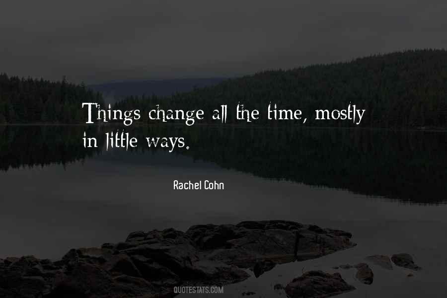 Rachel Cohn Quotes #1748457