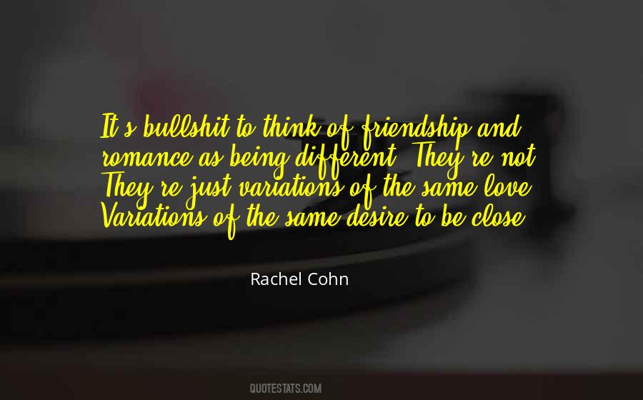 Rachel Cohn Quotes #447068