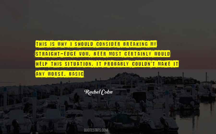 Rachel Cohn Quotes #454242