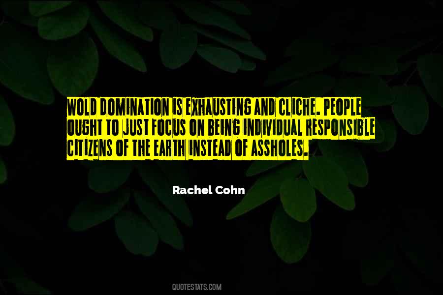 Rachel Cohn Quotes #834536