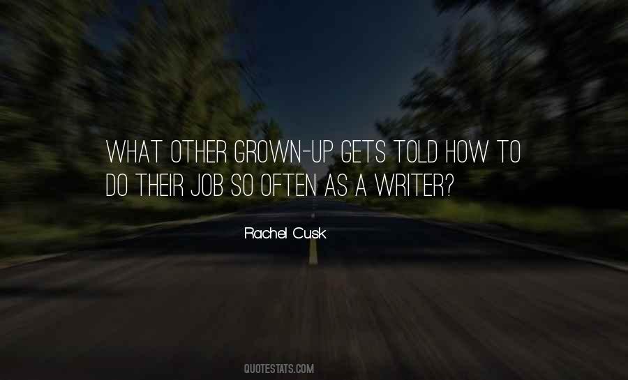 Rachel Cusk Quotes #1605524