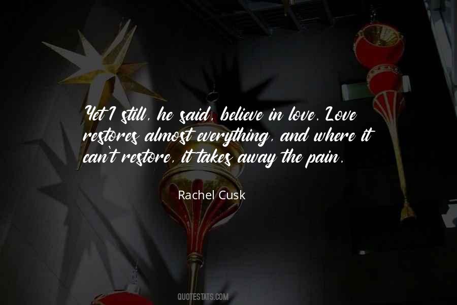 Rachel Cusk Quotes #62448