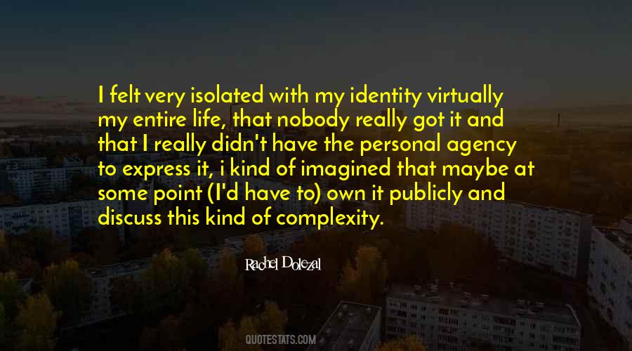 Rachel Dolezal Quotes #487993