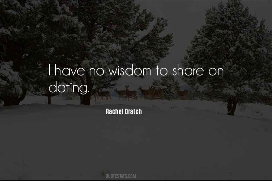 Rachel Dratch Quotes #1682419