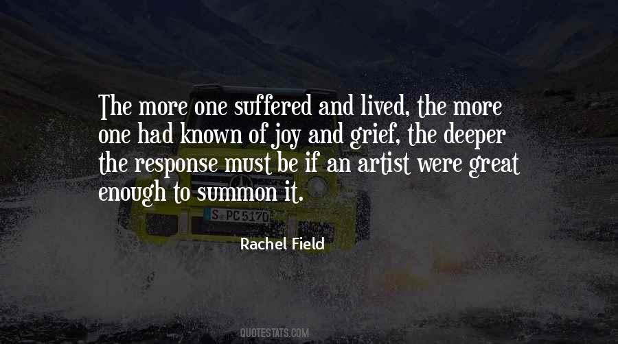 Rachel Field Quotes #1725045