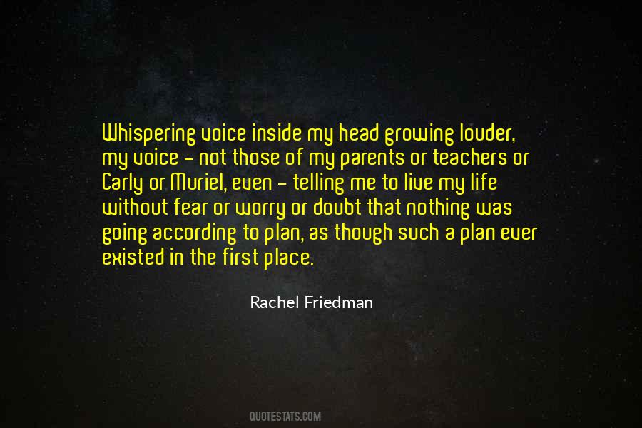 Rachel Friedman Quotes #931372