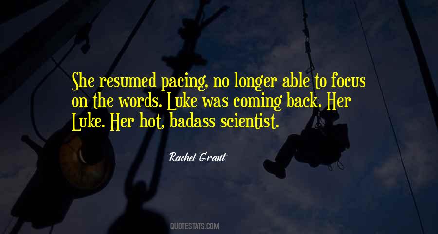 Rachel Grant Quotes #186408